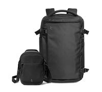 tomtoc Travel backpack 28L with a Travel Crossbody Bag RFID Blocking