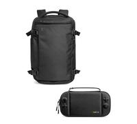 tomtoc Travel Backpack 40L, TSA Friendly Flight Approved Carry on Luggage with a Slim Carrying Case for Nintendo Switch 2 Model 2025