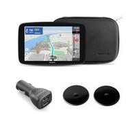 TomTom Campervan and Caravan Sat Nav GO Camper Max 2nd Premium Pack (7" screen with camper&caravan POIs, updates via Wi-Fi, TomTom Traffic, saving vehicle profiles, world maps, premium accessories)