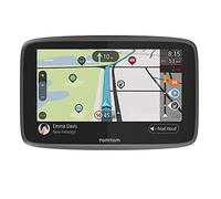 TomTom Campervan and Caravan Sat Nav GO Camper with Campervan and Caravan POIs, Updates via Wi-Fi, Traffic and Speedcam Warnings via SIM Card, World Maps, Black