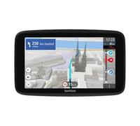 TomTom car sat nav GO Navigator (Large 6" screen, real-time traffic information, 12-month Speed Camera Alerts trial, Europe maps, Wi-Fi updates, Premium Services, magnetic mount)