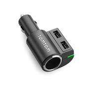 TomTom Fast Multi-Charger. Charger type: Auto Power source type: Cigar lighter Charger compatibility: Universal USB 2.0 ports quantity: 2. Product colour: Black