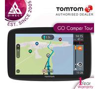 TomTom Campervan and Caravan Sat Nav GO Camper Tour 6" screen with Campervan and Caravan POIs, Updates via Wi-Fi, TomTom...