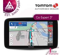 TomTom Truck Sat Nav GO Expert, 5 Inch Capacitive Screen, with Custom large vehicle routing and POIs, TomTom Traffic, World...