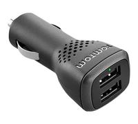 TomTom High Speed Dual Car Charger, 2.4A per port for all TomTom Sat Navs and any other devices that charge with USB such as Smartphones or Tablets (e.g. iPhone, Samsung etc)