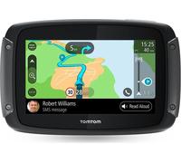 TomTom Motorcycle Sat Nav Rider 500 (4.3 Inch, with Motorcycle Specific Winding and Hilly Roads, Updates via Wi-Fi, TomTom Traffic and Speed Cams, EU Maps)