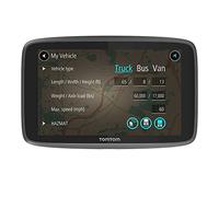 TomTom Truck Sat Nav GO Professional 620 with European Maps and Traffic Services (via Smartphone) Updates via WI-FI, Designed for Truck, Coach, Bus and Large Vehicles