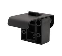 ToMTuR stainless steel pull-lock furniture lock/handle catch lock 42mm handle width - Matt Black (reinforced with nylon)