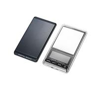 Tomvorks 1000g, Digital Scale Mini Scales Pocket Scale with Backlight, Stainless Steel Platform for Jewelry, Gems, 7 Units Selection, Tare Function, Compact Size