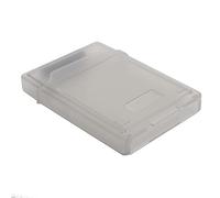 Tomvorks 2.5in Hard Disk Storage Box Anti-Static Protective Case for HDD/SSD ABS Material with Vibration Protection (Gray)
