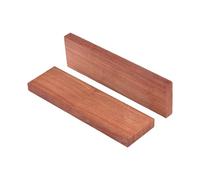 Tomvorks 2 Pack Sturdy Acoustic Guitar Parts Unfinished Bridge Handmade for Customizing Guitars Ideal for Acoustic DIY Kit Builders (Rosewood Handle)