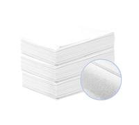 Tomvorks 20pcs Spa Bed Sheets Disposable Massage Table Sheet Bed Cover Non-woven Fabric for Beauty Salon 180 X 80cm (White)