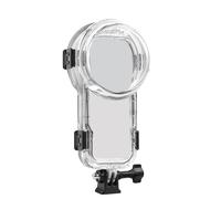 Tomvorks 360 Degree Underwater Camera Case with 60m Mount - Custom Underwater Case for Action Cam X5, Ideal for Diving and Water Sports Enthusiasts