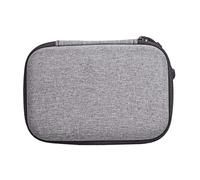 Tomvorks AI Voice Recorder Travel Case Water Proof EVA Large Capacity Bag for Accessories Compact Size Grey