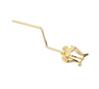 Tomvorks Alto Saxophone Alloy Clamp On Holder, Gold, Sheet Music Stand for Musicians and Beginners, Alloy Sax Lyre Clamp On Holder, Portable Tool with Noble Design, Warm Dreams