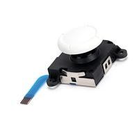 Tomvorks Analog Joystick Thumb Stick Button Module Replacement Switch Joycon Lite Controller Compatible Efficient Installation (White)