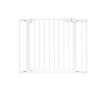 Tomvorks Auto Closing Baby Gate for Stairs, Indoor Retractable Pet Gate, 29.7-40.6 Inch Doors