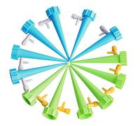Tomvorks Automatic Plant Watering Devices Durable Self Watering System for Indoor Plants, Set of 12
