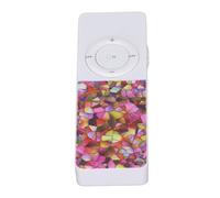 Tomvorks Durable ABS MP3 Player with Touch Buttons and Extended Battery Life Suitable for Everyday Use and Music Enthusiasts (d1)