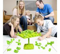 Tomvorks Educational Animal Stacking Tree Game for Kids Improve Coordination Memory Hand Eye Coordination for Parent Child Interaction PP PS Materials