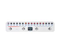 Tomvorks FLAMMA Bass Multi-Effects Pedal 20 Amp/Cab Models 19 Effects Rechargeable Battery for Bass Guitar Players
