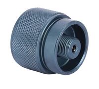 Tomvorks Gas Adapter, Connect Mapp Gas Cylinder with Welding Torch, Convert Gas Canister for Coleman 1L Propane Tank, Aluminum Alloy Multi-function Camping Gas Stove Adapter