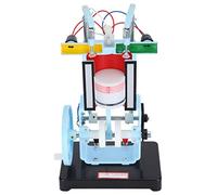 Tomvorks Gasoline Engine Model Demonstrator for Physics Experiment Teaching, Assembled Mini Toy with Compact Design for Middle School Students Learning, Engineering Plastic Material