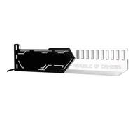 Tomvorks Horizontal, RGB Graphics Card Stand with RGB Light Effect 5V 4Pin Power Supply, Suitable for 99% Graphics Card on the Market, Easy to Install, Portable Design, 12 Colorful Light