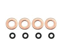 Tomvorks Injector Seal Washer O-ring, Injector Fuel Kit Seal o Ring Cleaner Cap Injectors Repair Pintle Line Filter O-ring, Made of Great Quality Materials, Simple and Convenient