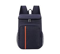 Tomvorks Insulated Leakproof Cooler Backpack with Large Capacity for Travel and Camping for Women Men Black 16.5 X 11.4 X 7.5 Inches (Dark blue)