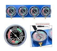 Tomvorks Motorcycle 4 Cylinder Carburetor Synchronizer Kit, Balance Set for Most 4-Cylinder Motorbikes, Easy Install and Use, Improve Performance, Regular Maintenance
