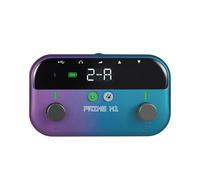 Tomvorks Portable Guitar Bass Effect Pedal with 128 Effect Models 21 Metronomes 40 Drum Rhythms for Practice Sessions and Performances