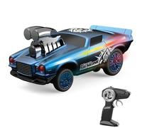 Tomvorks Remote Controlled Drift car. Reliable Remote Control technology. Long Battery Life for Competitive Gaming with Friends (Blue)