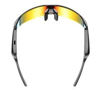 Tomvorks Smart Sunglasses with Music, UV Protection and Long-Lasting Fit for Outdoor Sports, Flexible Frame for Driving - BT Cycling Glasses (Multicolor)
