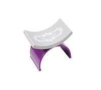 Tomvorks Soft Nail Art Pillow Finger Stand Support Nail Arm Rest Pillow with Bracket Shaped Design, Portable and Environmental Friendly for Professional Nail Salon Tool (Purple)