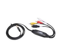 Tomvorks VHS to Digital Converter High Definition Video Catch Card for and OS X 1080P AV S Video Adapter with USB A USB C Output
