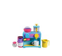 Toomies Bath Barista - Wall Mounted Bath Toys for 1 Year Old, Toddler | Bubble Bath Machine, Suction Cup Wall Mount - Pretend Play Coffee Set Builds Fine Motor Skills, 18 Months+