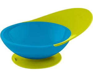 Tomy Boon Catch Baby Feeding Bowl With Spill Catcher - Blue/Green - B10134