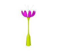 Tomy Boon STEM Drying Rack Accessory | Stylish Nursery Product to Hang Bottles and Sippy Cup Parts, Compatible with Boon Grass & Lawn | BPA Free, Magneta and White