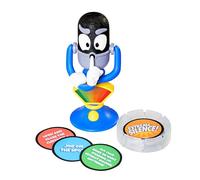 TOMY Extreme Silence Game, Sound-Sensitive Party Challenge for Kids and Families, Real Decibel Detector, 50 Task Cards, Create-Your-Own Challenges, Indoor Game Fun, Ages 6+, 2 or More Players