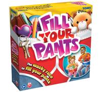 TOMY Fill Your Pants Game - Simple and Fast Paced Family Games for Kids and Adults - Kid Gifts and Activities for Family Night - Ages 6 Years and Up