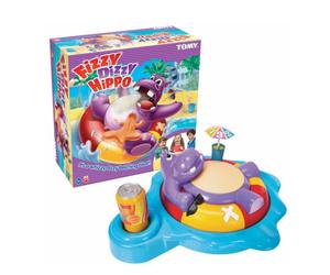 Tomy Fizzy Dizzy Hippo Children's Preschool Action Game 4+ Years