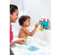 Toomies Foam Cone Factory Deluxe - Ice Cream Foam Maker Baby Bath Toys - Wall Mounted Bubble Bath Toys for Kids - Pretend Play Water Toys - Toddler and Baby Sensory Toys - Plus 18 Month Old Toys