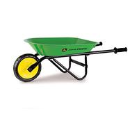TOMY Games John Deere Steel Wheelbarrow | Sized Right for Kids