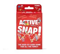 TOMY Games T73244EN Active Snap, Children Action, Preschool Kids Card Based Game For Boys & Girls 4 Years And Up