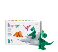 Tomy Hey Clay Dinos Medium Modeling Clay Set - 6 pcs