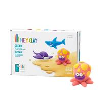 Tomy Hey Clay Ocean Medium Modeling Clay Set - 6 pcs