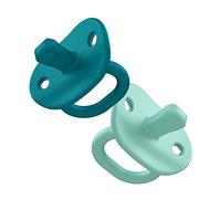 Tomy JEWL Orthodontic Silicone Pacifier - Newborn - Blue (2pk)