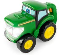 TOMY John Deere Johnny Tractor Toy Flashlight - 2-in-1 Kids Flashlight and Toy Tractor with Free Rolling Wheels - Ages 18 Months and Up
