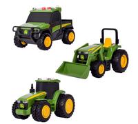 Tomy John Deere Lights & Sound Farm Vehicles - Assorted Mini Tractors (1 Piece)